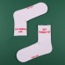 WHITE TENNIS NOT FAMOUS YET SOCKS