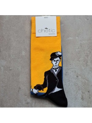 Multi Soket Charlie Chaplin Desenli Çorap Multi Soket Charlie Chaplin Desenli Çorap