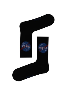 SİYAH SPORT NASA GEZEGEN DESENLİ ÇORAP SİYAH SPORT NASA GEZEGEN DESENLİ ÇORAP