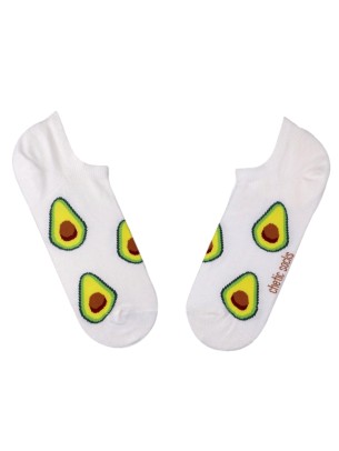 KREM SNEAKER AVOKADO DESENLİ ÇORAP KREM SNEAKER AVOKADO DESENLİ ÇORAP