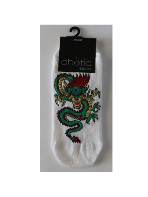 Dragon Patterned Multi Sneaker Socks Dragon Patterned Multi Sneaker Socks