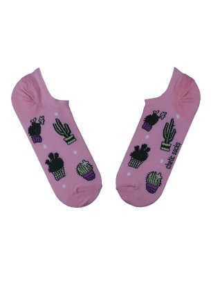 PEMBE SNEAKER KAKTÜSGİLLER DESENLİ ÇORAP PEMBE SNEAKER KAKTÜSGİLLER DESENLİ ÇORAP