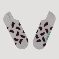 BEYAZ SNEAKER KARPUZ DESENLİ ÇORAP BEYAZ SNEAKER KARPUZ DESENLİ ÇORAP
