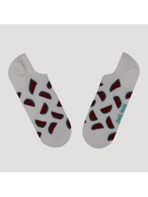 BEYAZ SNEAKER KARPUZ DESENLİ ÇORAP BEYAZ SNEAKER KARPUZ DESENLİ ÇORAP