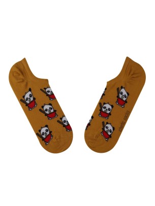 HARDAL SNEAKER NODDLE YİYEN PANDA DESENLİ ÇORAP HARDAL SNEAKER NODDLE YİYEN PANDA DESENLİ ÇORAP