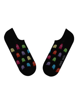 SİYAH SNEAKER PACMAN MONSTER DESENLİ ÇORAP SİYAH SNEAKER PACMAN MONSTER DESENLİ ÇORAP