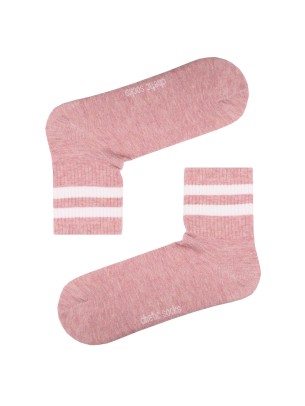 PEMBE SPORT BEYAZ ŞERİTLİ TENİS ÇORAP PEMBE SPORT BEYAZ ŞERİTLİ TENİS ÇORAP