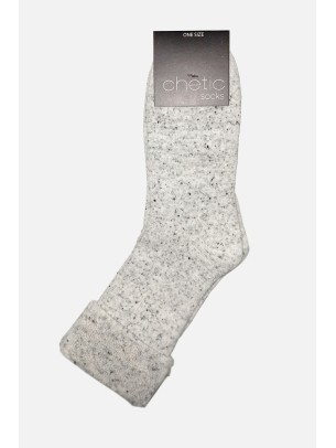 Cream Towel Socks