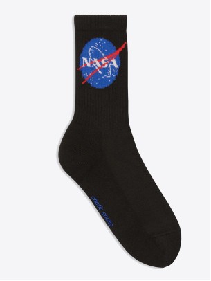 SİYAH SOKET NASA GEZEGEN DESENLİ TENİS ÇORAP SİYAH SOKET NASA GEZEGEN DESENLİ TENİS ÇORAP