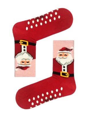 Noel Baba Yılbaşı Temalı Soket Çorap Noel Baba Yılbaşı Temalı Soket Çorap