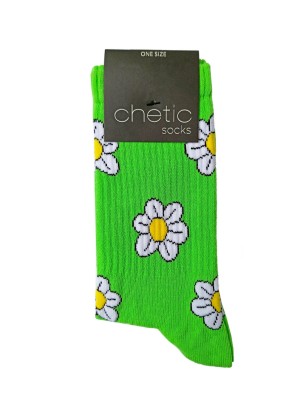 Daisy Print Crew Women's Socks Daisy Print Crew Women's Socks