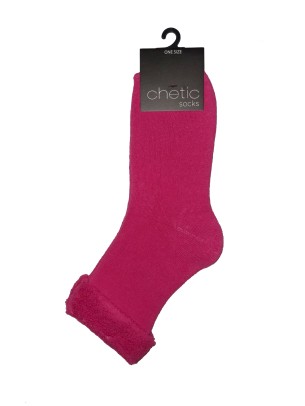 Pink Towel Socks