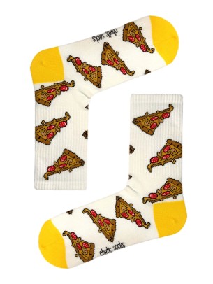 Pizza Desenli Soket Çorap Pizza Desenli Soket Çorap